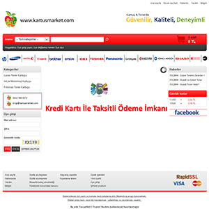Yazıcı ve fotokopi kartuşları satışı